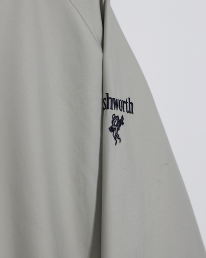 90s Ashworth Cream Windbreaker (L)