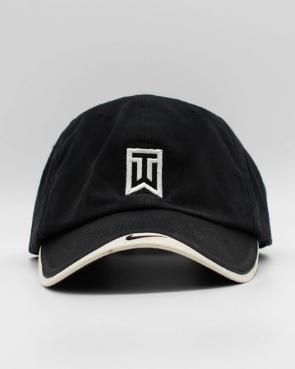 00s Nike Tiger Woods Black/White Cap