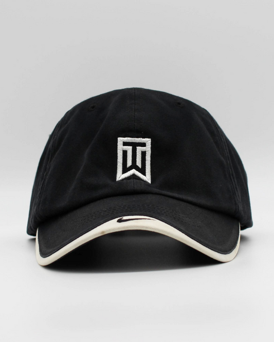 00s Nike Tiger Woods Black/White Cap