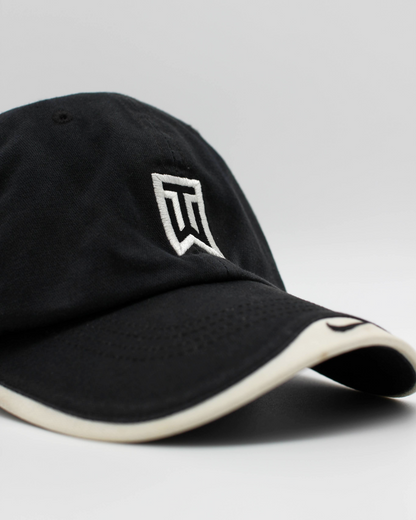 00s Nike Tiger Woods Black/White Cap