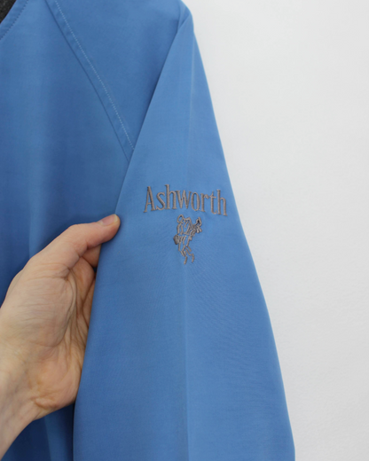 90s Ashworth Blue Lightweight Windbreaker (L)