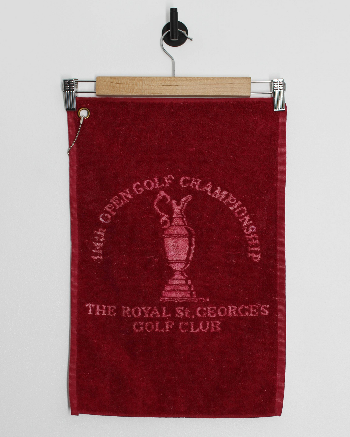 1985 Open Championship Royal St Georges Red Golf Towel