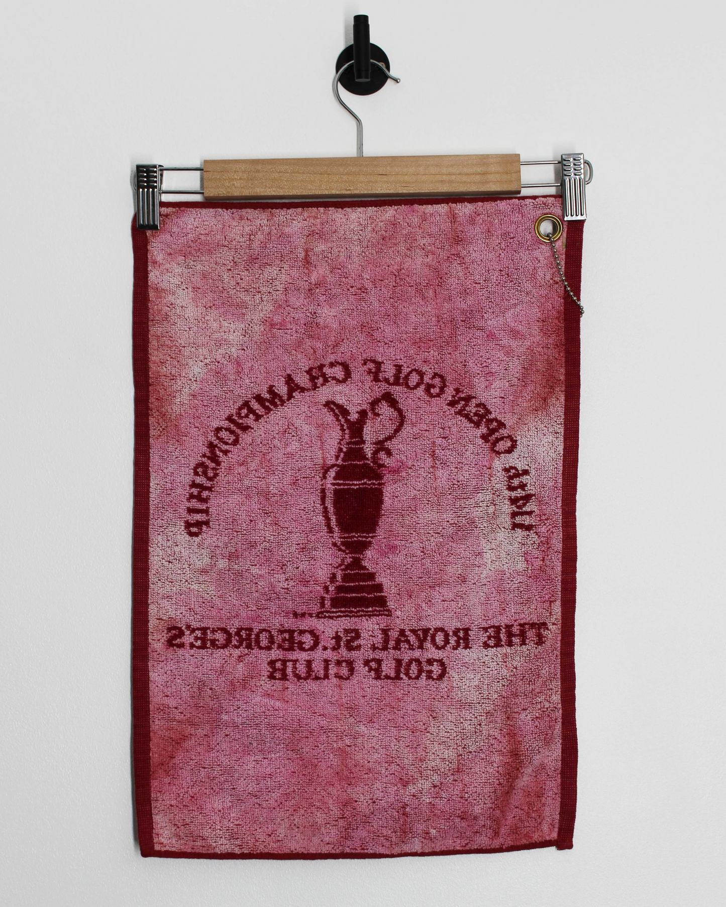 1985 Open Championship Royal St Georges Red Golf Towel