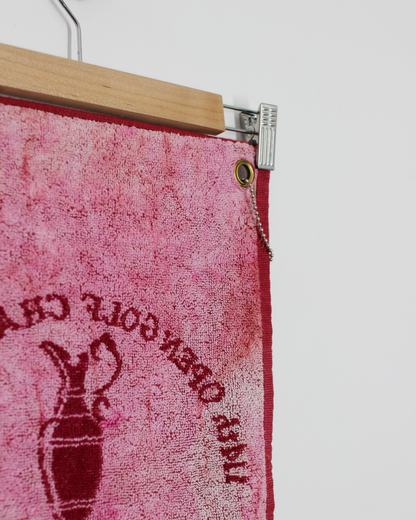 1985 Open Championship Royal St Georges Red Golf Towel