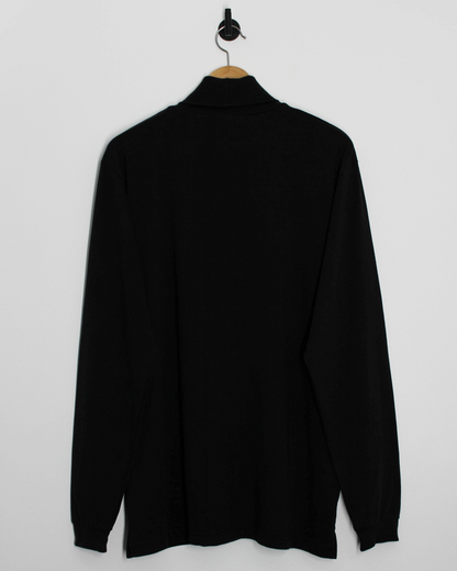00s Nike Black Turtle Neck Golf Long Sleeve Top (L)