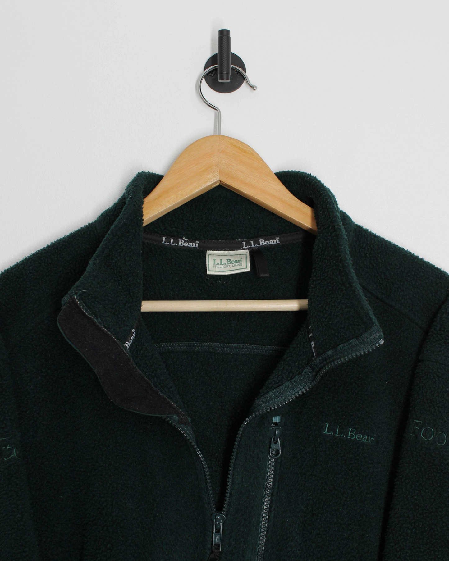 90s L.L.Bean x Titleist x FootJoy Forrest Green Sherpa Fleece (M/L)