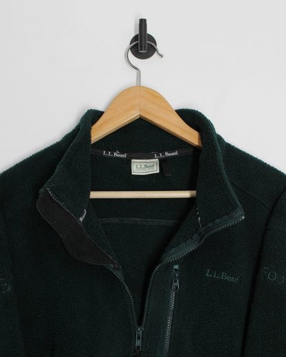 90s L.L.Bean x Titleist x FootJoy Forrest Green Sherpa Fleece (M/L)