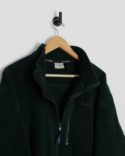 90s L.L.Bean x Titleist x FootJoy Forrest Green Sherpa Fleece (M/L)