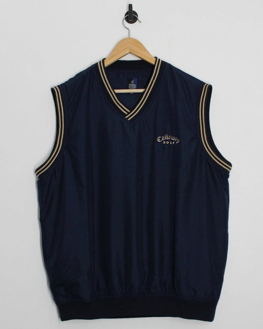 90s Callaway Navy Golf Vest (XL)