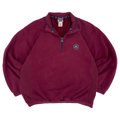 Adidas Golf Maroon Quarter Zip (L)