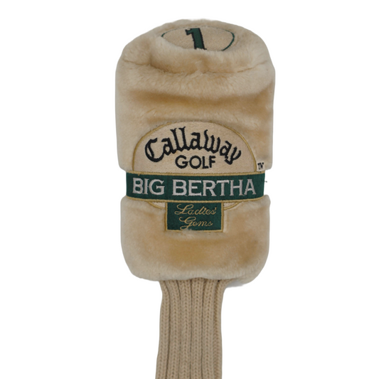 Callaway Big Bertha Light Brown/Green Headcover (3 Wood or Hybrid)