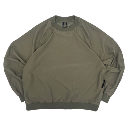 Nike Khaki Crewneck Windbreaker (L)