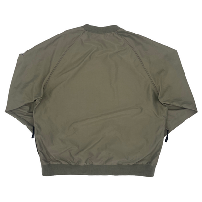 Nike Khaki Crewneck Windbreaker (L)