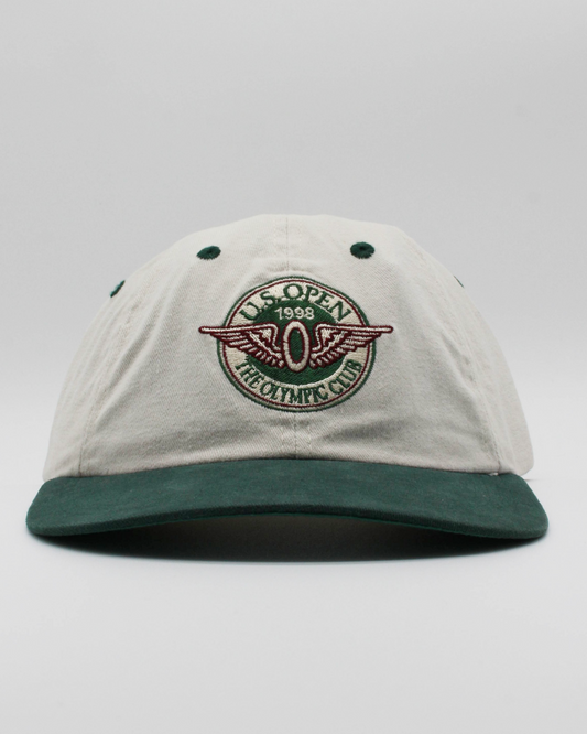‘98 US Open The Olympic Club White & Green Cap