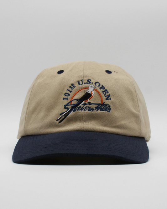 2001 US Open Southern Hills Beige & Navy Cap
