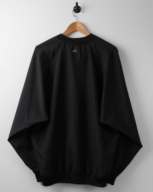 00s Adidas Black & Red Lightweight Windbreaker (M)