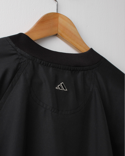 00s Adidas Black & Red Lightweight Windbreaker (M)