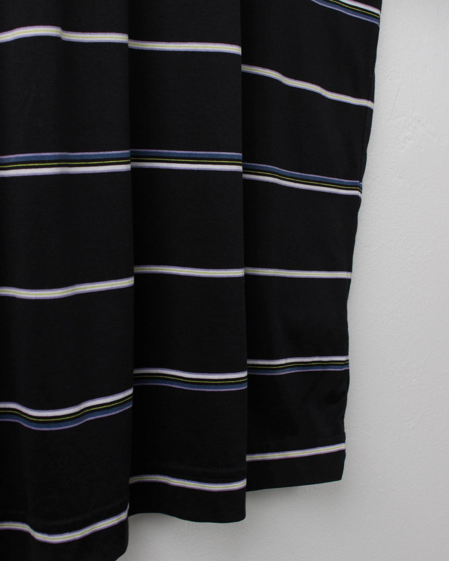 00s Nike Navy Striped Polo (M)