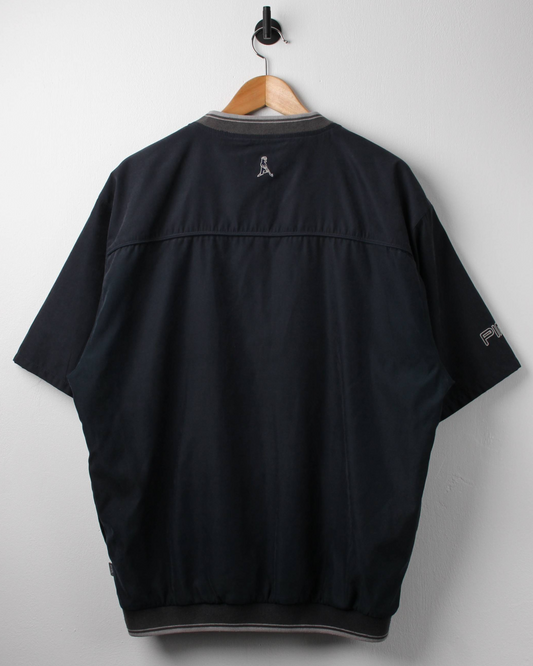 00s Ping Navy Short Sleeved Windbreaker (M)