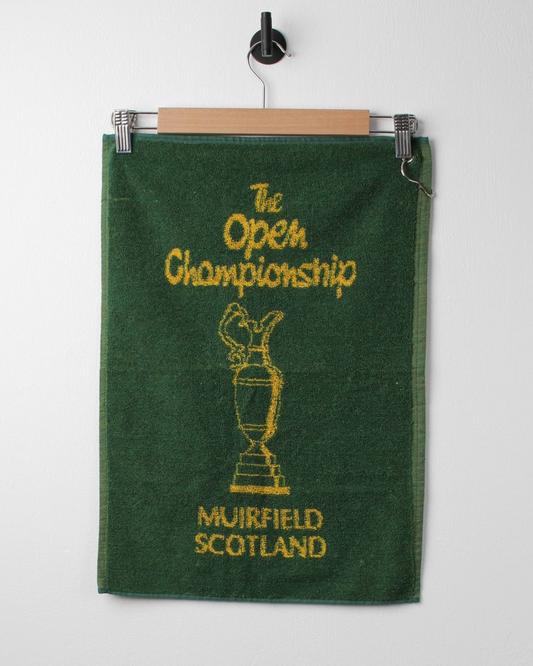 90s Open Championship Green/Yellow Towel