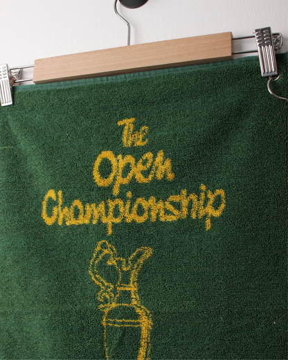 90s Open Championship Green/Yellow Towel