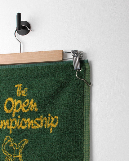 90s Open Championship Green/Yellow Towel