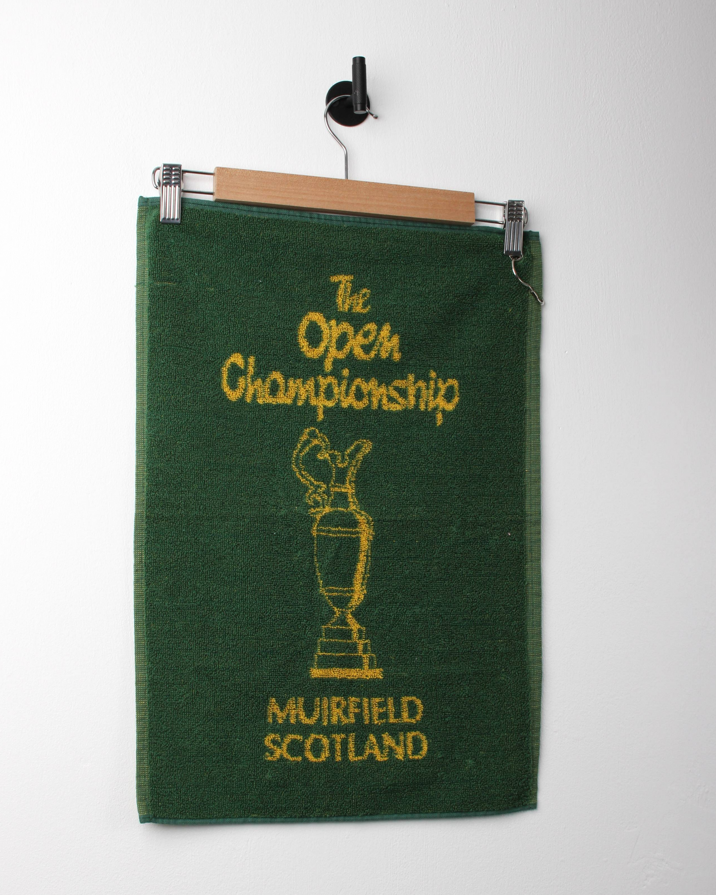 90s Open Championship Green/Yellow Towel