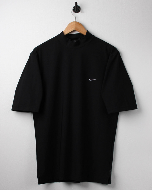 00s Nike Black Dri-Fit Mock Neck (M)
