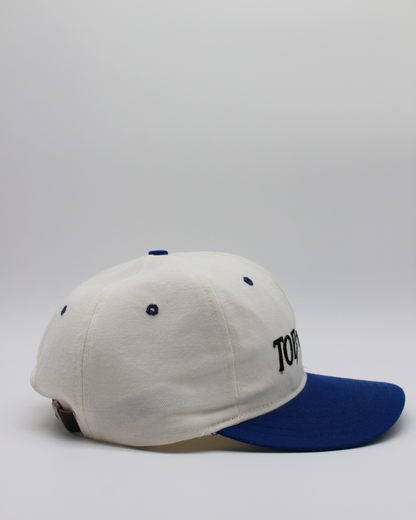 90s Top Flite White & Blue Cap