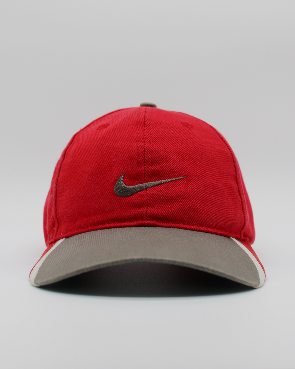 90s Nike Red & Grey Cap