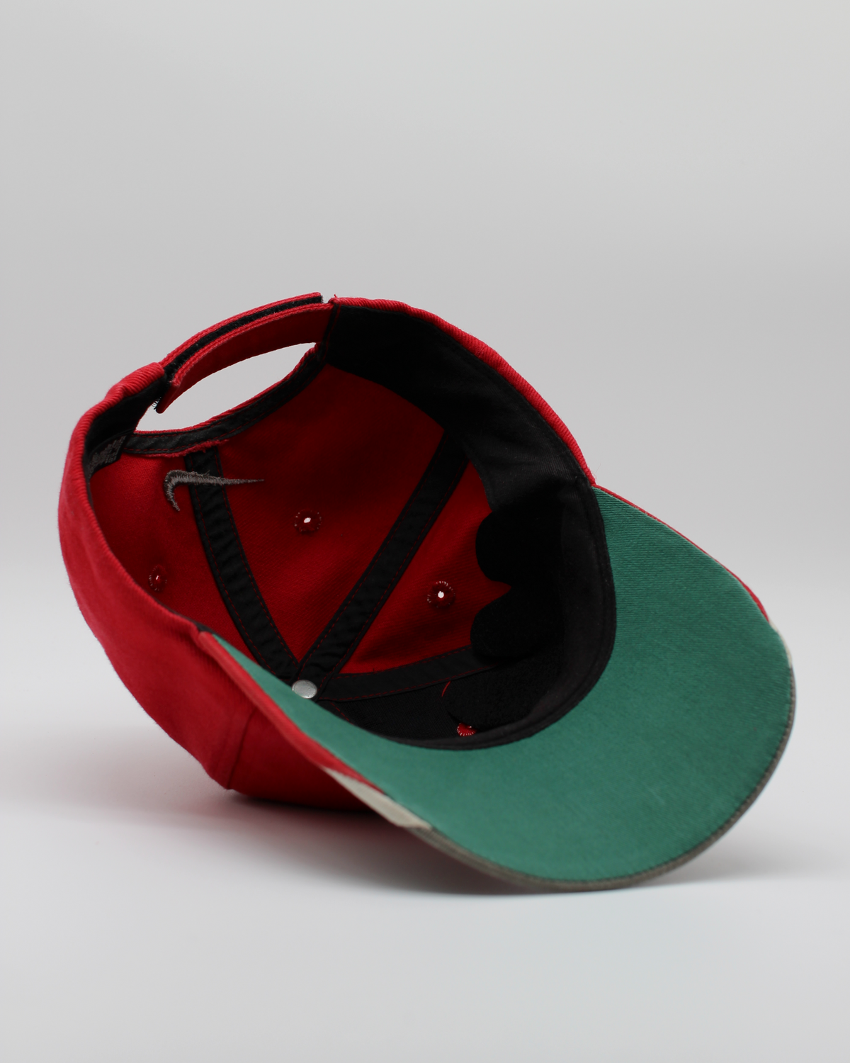 90s Nike Red & Grey Cap
