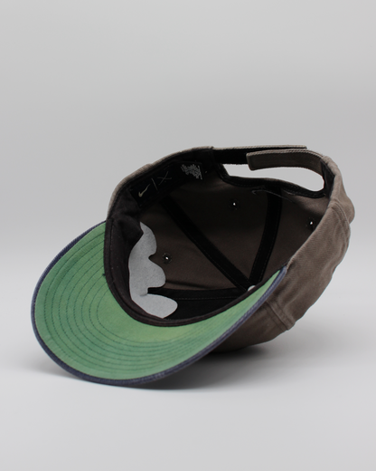 90s Nike Brown & Navy Two-Tone Cap