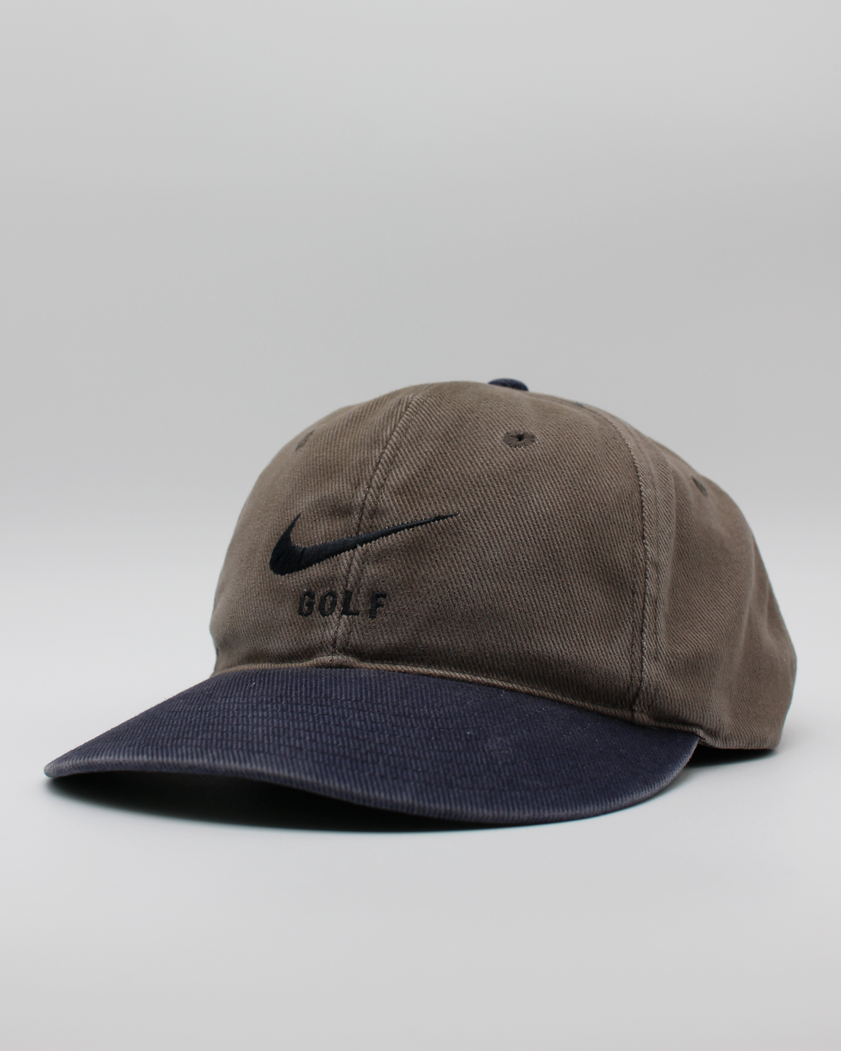 90s Nike Brown & Navy Two-Tone Cap