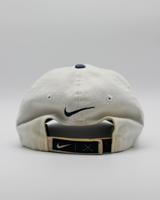 90s Nike White & Navy Two-Tone Cap