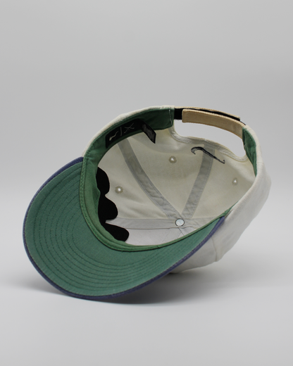 90s Nike White & Navy Two-Tone Cap