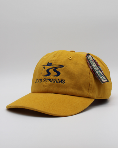 90s Four Streams 4head Yellow Cap with Tags