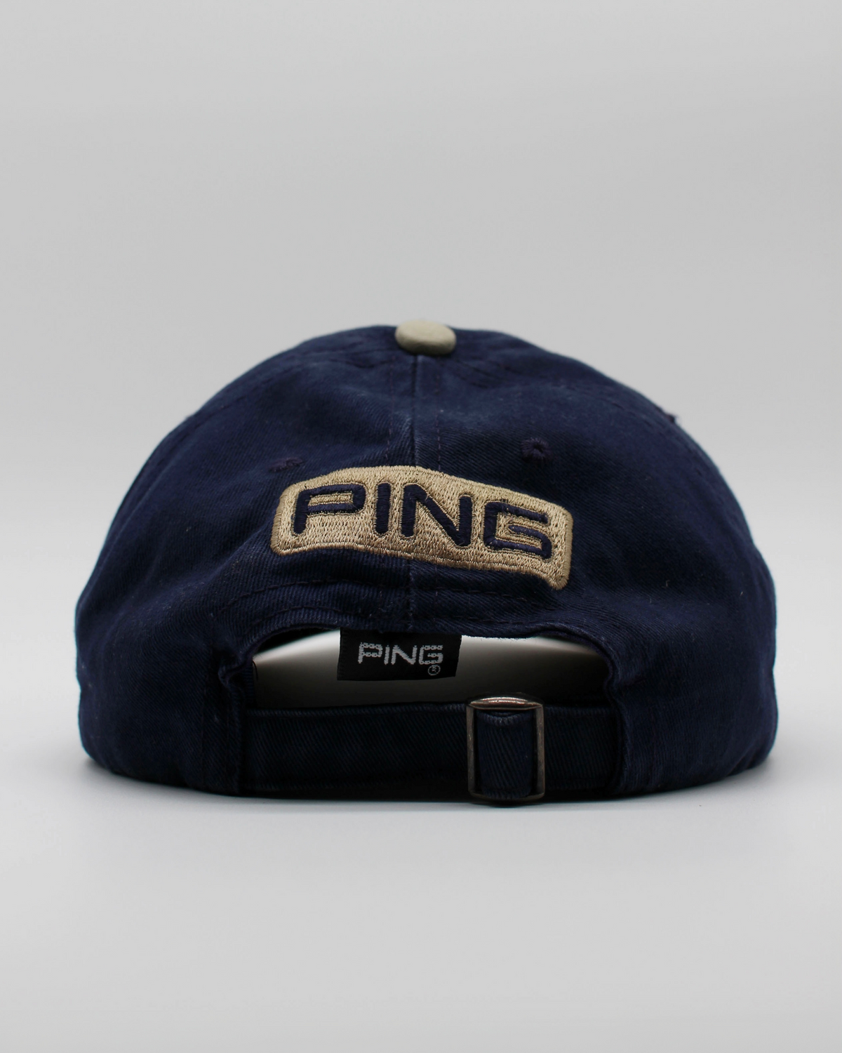 90s Ping ‘Mr Ping’ Logo Navy Cap