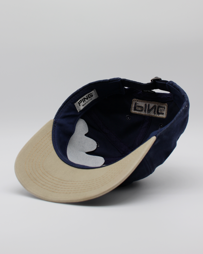 90s Ping ‘Mr Ping’ Logo Navy Cap
