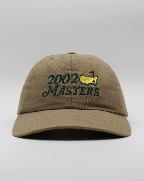 2002 Masters Beige Cap by American Needle