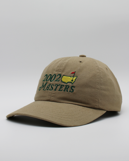 2002 Masters Beige Cap by American Needle