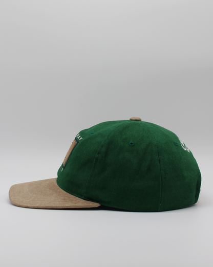 90s Callaway ‘C’ Logo Green & Suede Golf Cap