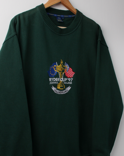 ‘97 Ryder Cup Valderrama Green Crewneck Sweatshirt (S)