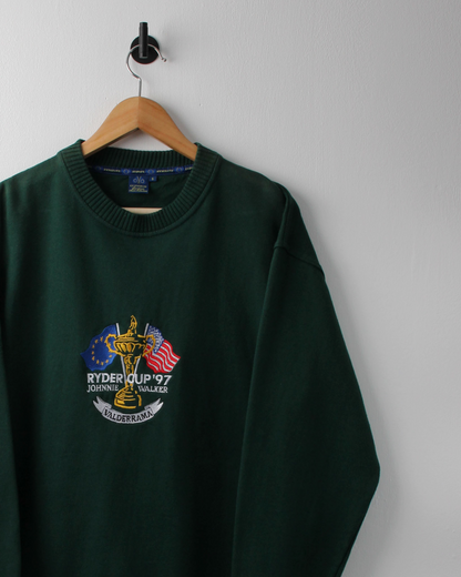 ‘97 Ryder Cup Valderrama Green Crewneck Sweatshirt (S)
