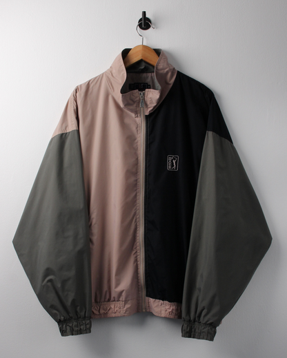 90s PGA Tour Colourblock Full Zip Jacket (XL)