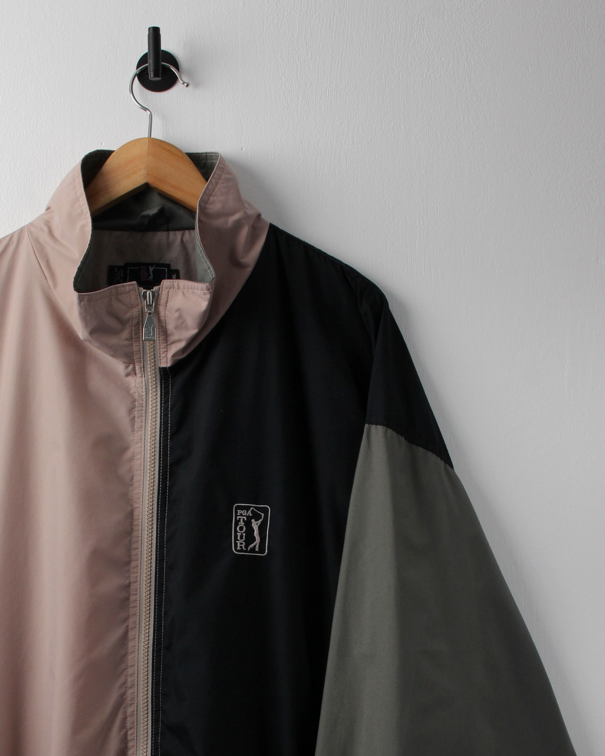 90s PGA Tour Colourblock Full Zip Jacket (XL)