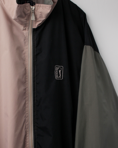90s PGA Tour Colourblock Full Zip Jacket (XL)