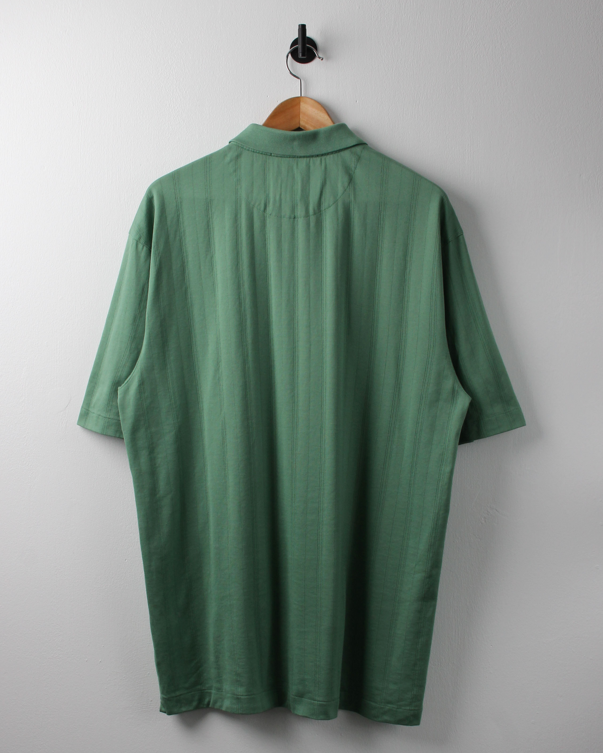 00s Nike Tiger Woods Collection Green Textured Polo (L)