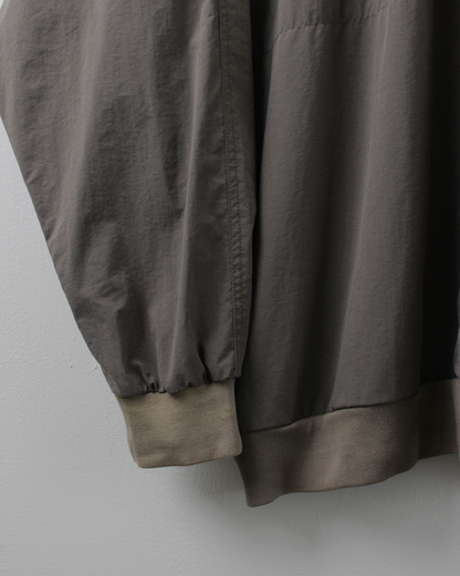 90s Nike Khaki Quarter Snap Lightweight Windbreaker (XL)
