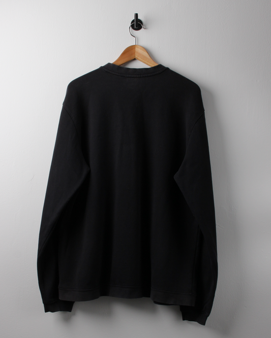 00s Nike Black & Cream Sweatshirt (L)