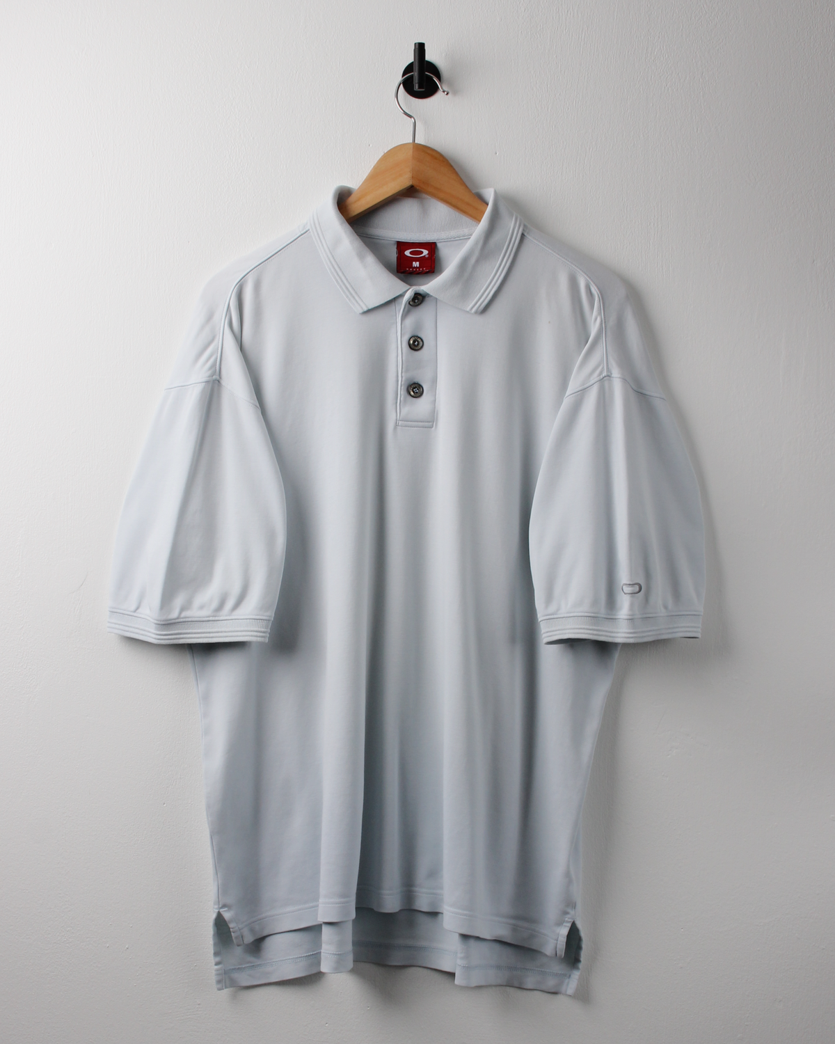 00s Oakley White Polo (L)
